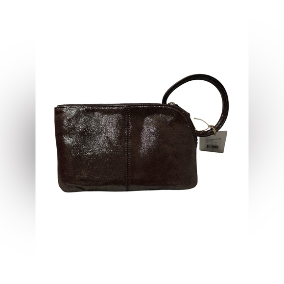 HOBO Brown Leather Clutch Timeless Design - Picture 3 of 6